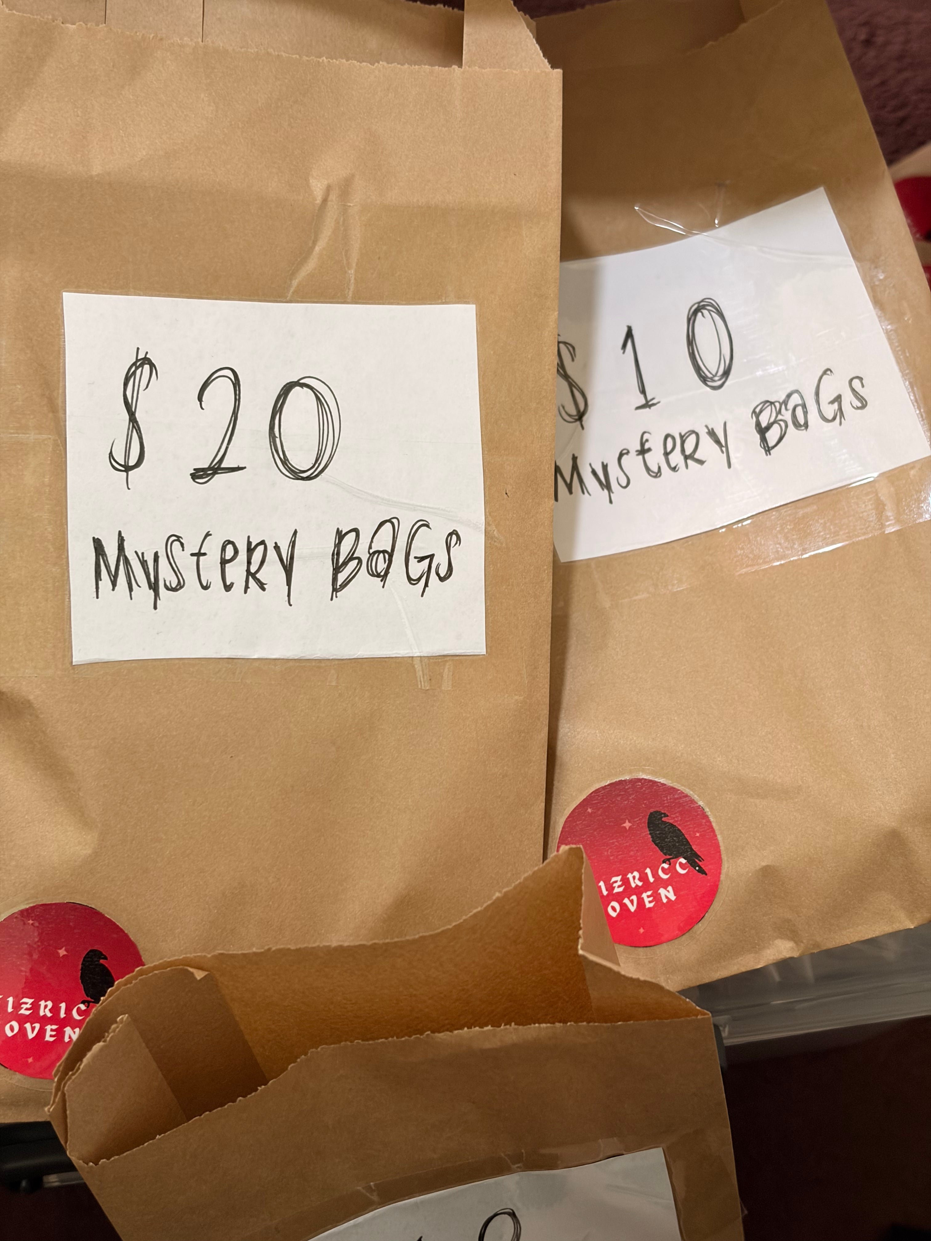 “Mystery Bags $10” | rotten trinkets