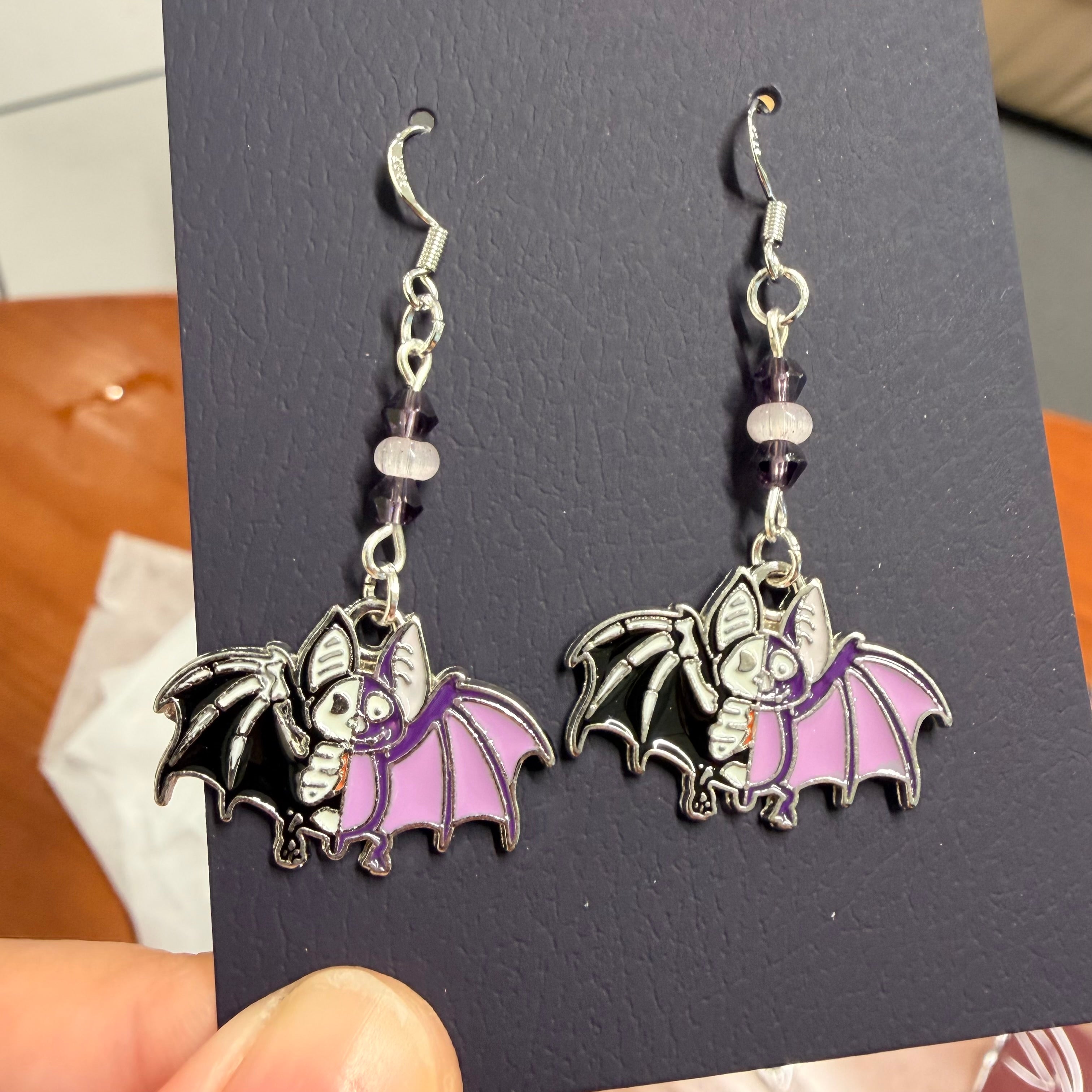 "Bat Country" Earrings (Handmade) | rotten trinkets