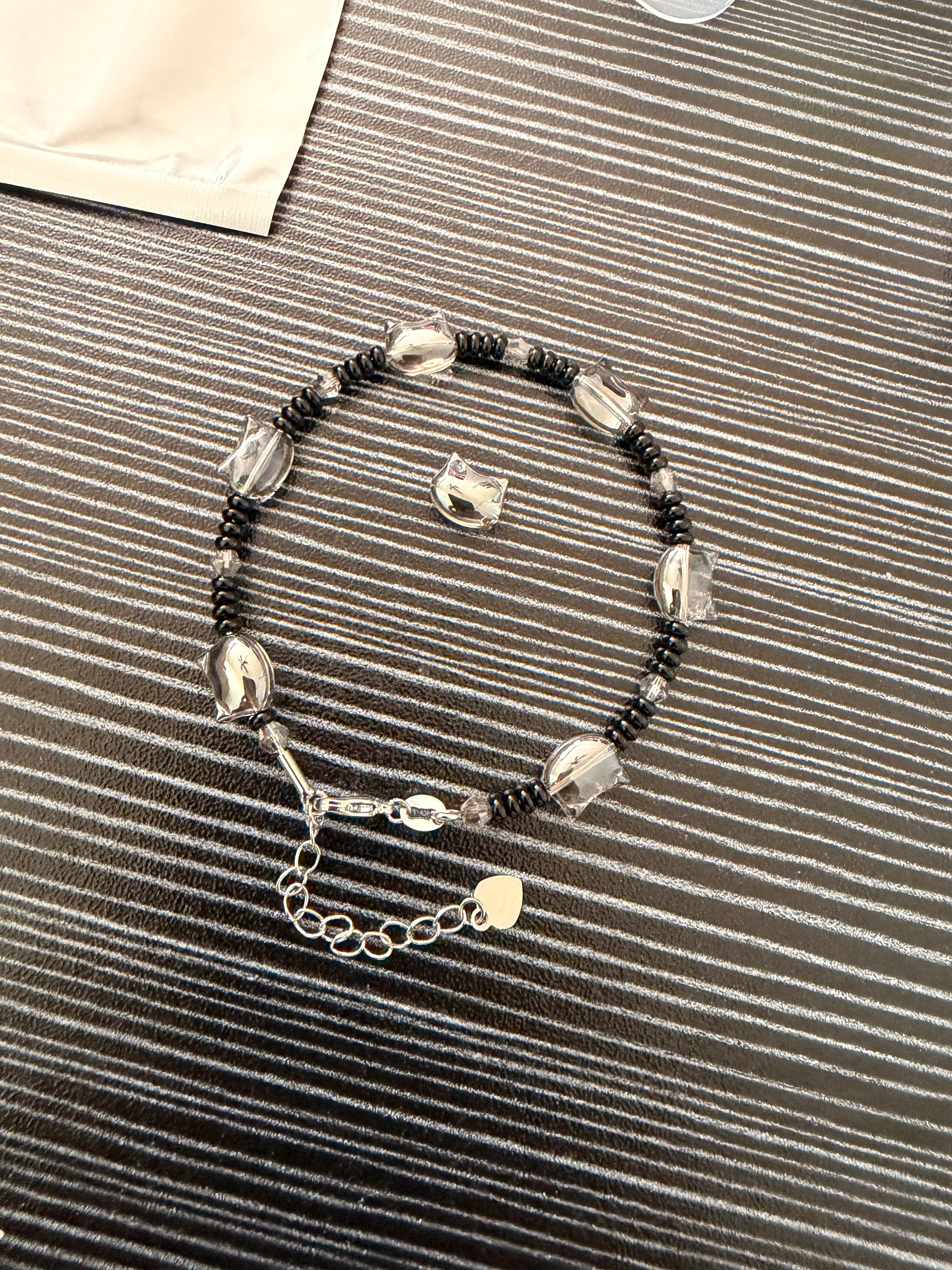 Feline Fatale Bracelet - 2 Colours (Handmade) | rotten trinkets